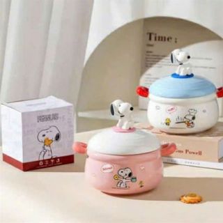 Âu Sứ Nồi Sứ Có Nắp Cún Cute ( THÙNG 36C )