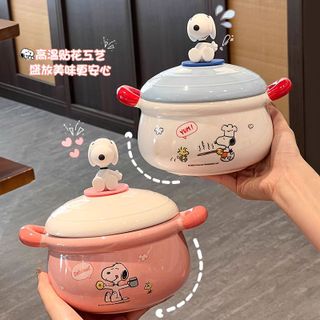 Âu Sứ Nồi Sứ Có Nắp Cún Cute ( THÙNG 36C )