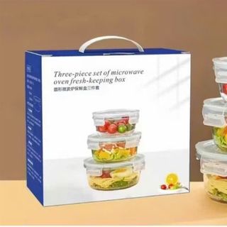 YH Bộ 3 Bát Thuỷ Tinh Tròn Rẻ (THÙNG 12B)