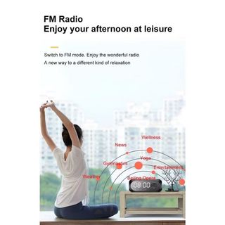 Loa bluetooth kiêm đồng hồ