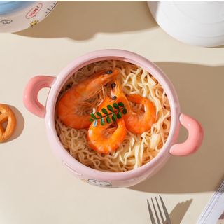 Âu Sứ Nồi Sứ Có Nắp Cún Cute ( THÙNG 36C )