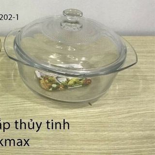 Nồi Thủy Tinh Tròn Lớn Ovan BJ202-1 (THÙNG 8C)