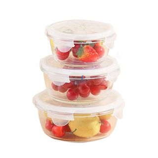 YH Bộ 3 Bát Thuỷ Tinh Tròn Rẻ (THÙNG 12B)