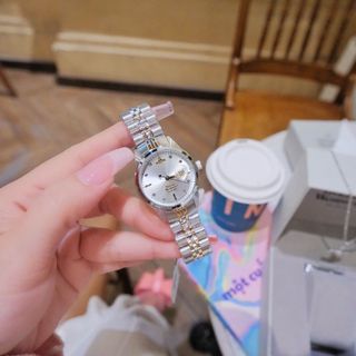 SET ĐỒNG HỒ CAO CẤP VIENNE CAMBERWELL TRỌN BỘ TRANG SỨC DEMI MẶT TRẮNG SIZE NHỎ FULLBOX