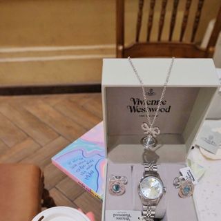 SET ĐỒNG HỒ CAO CẤP VIENNE CAMBERWELL TRỌN BỘ TRANG SỨC DEMI MẶT TRẮNG SIZE NHỎ FULLBOX