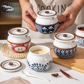 Hũ Chưng , Liễn Sứ , Âu Sứ Họa Tiết 700ml (THÙNG 32C)