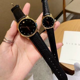 SALE RẺ ĐỒNG HỒ NAM NỮ TRUNG CẤP MODAĐÔ DÂY DA MẶT CHẤM