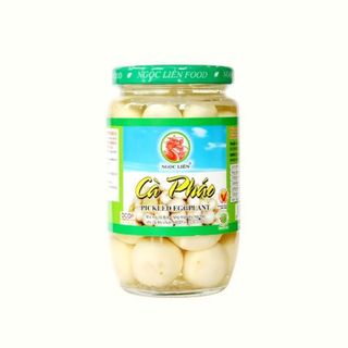 Cà Pháo Chua Ngọt Ngọc Liên hủ thủy tinh 365g Thùng 24 hủ