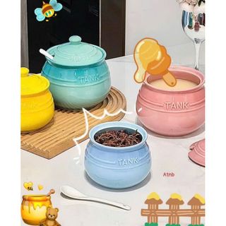 Hũ mỡ TANK sứ kèm lọc (THÙNG 18C)