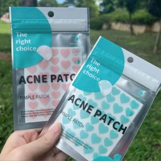 TÚI ZIP 36 MIẾNG DÁN MỤN : TIM-TRÒN-SAO