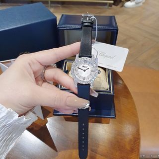 ĐỒNG HỒ NỮ CAO CẤP TROPARD L’heure Du Diamant DÂY DA VIỀN ĐÁ XOÀN