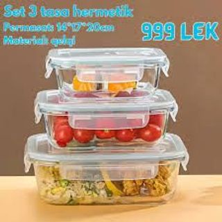 YT Bộ 3 Bát Thuỷ Tinh Chữ Nhật Rẻ (THÙNG 12B)