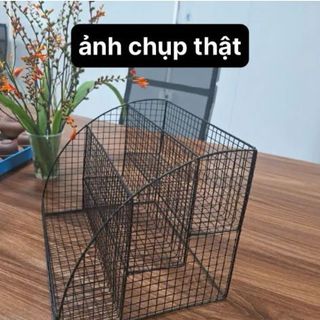 KỆ SẮT ĐỰNG SÁCH 3 NGĂN SƠN TĨNH ĐIỆN