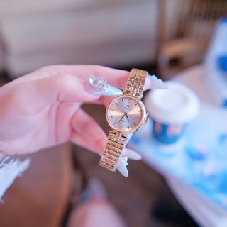 ĐỒNG HỒ NỮ CHÍNH HÃNG FUNMEI F2119 DÂY THÉP MẶT TRÒN KÍNH SAPHIRE FULLBOX TEM