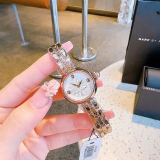 ĐỒNG HỒ NỮ CAO CẤP MACR DÂY THÉP SIZE MINI TRƠN