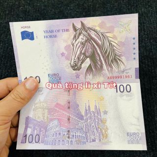 Sỉ Tiền Con Ngựa Euro Kỷ Niệm Năm Con Ngựa - Tiền Lì Xì Tết Năm Bính Ngọ Năm 2026