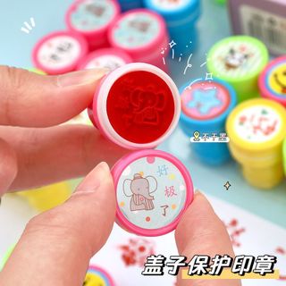 VỈ 10 CON DẤU MINI NHIỀU HÌNH IN DỄ THƯƠNG 0672 - LADY'S PASSION