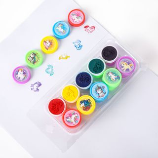 VỈ 10 CON DẤU MINI NHIỀU HÌNH IN DỄ THƯƠNG 0672 - LADY'S PASSION