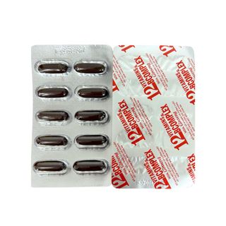 Viên uống Vitamins 12 Bcomplex With Ginseng giúp giảm mệt mỏi, chán ăn tăng cường sức đề kháng hộp 100 viên