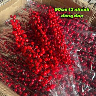 cành đông đào 90cm 12 nhánh