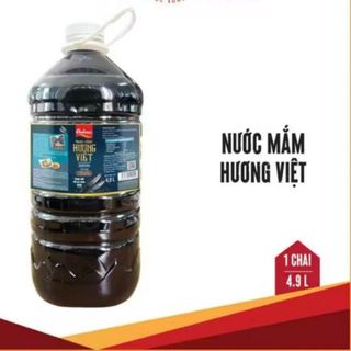 Nước Mắm Hương Việt Cholimex bình 4,9 lít Thùng 3 bình