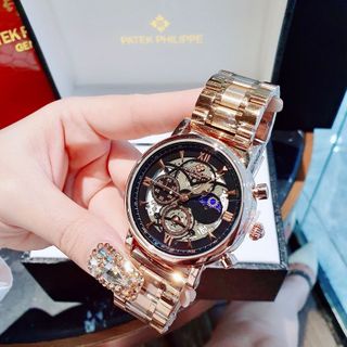 XẢ RẺ ĐỒNG HỒ NAM TRUNG CẤP FATEK CHONOGRAP KÍNH ÁNH THỦY