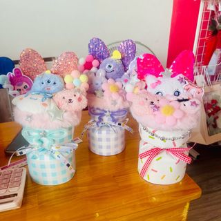 HOA GẤU NƠ SIZE S 26CM TẶNG TÚI 0819 - LADY'S PASSION