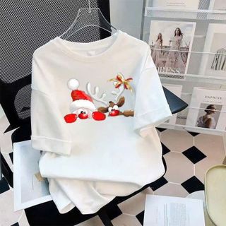 Áo thun noel nam nữ có in theo yêu cầu