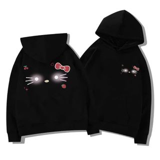 Áo Hoodie nỉ bông in Hellokity (in pét) hình in xịn