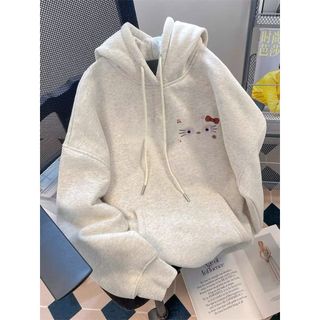 Áo Hoodie nỉ bông in Hellokity (in pét) hình in xịn