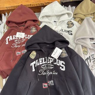 Áo khoác thun nỉ in nhiều TEALEPLUS