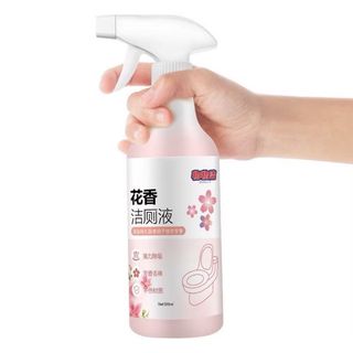 Chai Xịt Tẩy Rửa Nhà Vệ Sinh Đa Năng Khử Mùi Hiệu Quả Hương Nước Hoa Anh Đào 500ml Màu Hồng