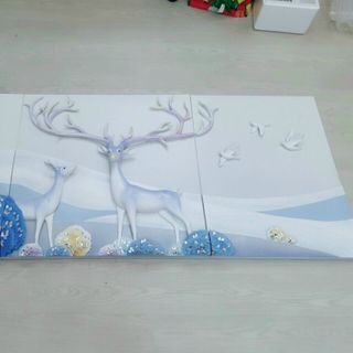 TRANH TREO TƯỜNG CAO CẤP THẠCH CAO PHONG THUỶ ĐIÊU KHẮC TAY