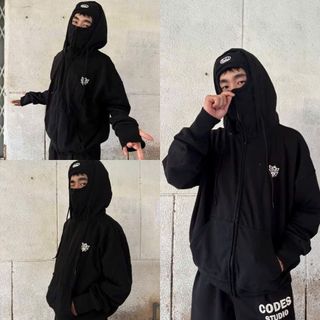 áo khoác NINJA nam nữ chất vải nỉ pe dày dặn