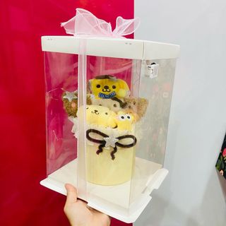 HOA GẤU HỘP MIKA CÓ ĐÈN LÀM QUÀ TẶNG 0815 - LADY'S PASSION