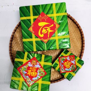 Bánh Dài Size Mini Đồ Decor Trang Trí Tết Bằng Giấy