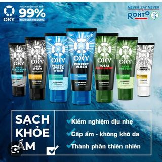 sữa rửa mặt oxy