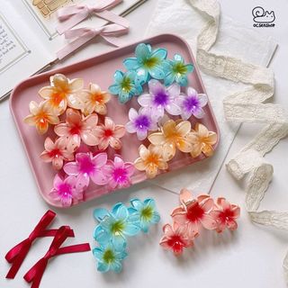 Kẹp tóc sứ 3 hoa