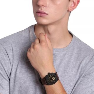 ĐỒNG HỒ NAM CAO CẤP DÂY DA POSSIL  FS4656 CHONOGRAP FULLBOX TAG