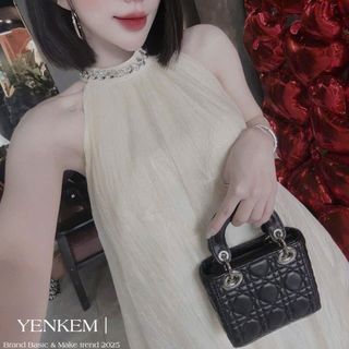 ✨ VÁY YẾM ĐÍNH ĐÁ CỔ – THANH LỊCH & QUYẾN RŨ ✨