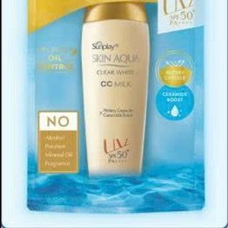 chống nắng sunplay skin aqua cc milk
