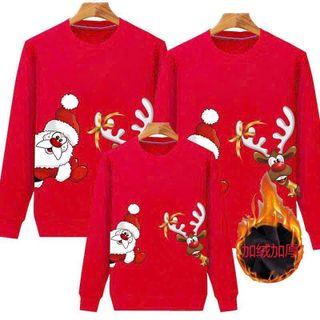 Áo SWETER in noel cho gia đình (in pét)