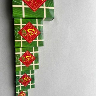 Bánh Dài Size Mini Đồ Decor Trang Trí Tết Bằng Giấy