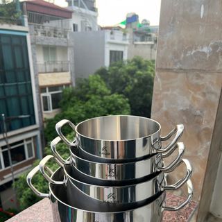 Nồi inox nắp kính Kailer size (16 18 20 24) cm - bán sỉ kailer, bán buôn kailer