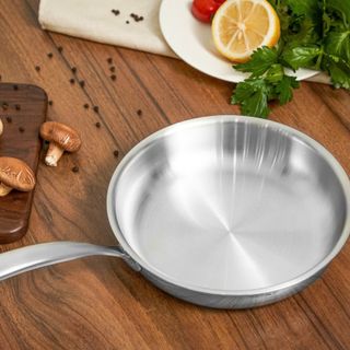 Chảo Cạn Inox Kailer Cao Cấp 3 Lớp Chống Dính - KL-0220-20cm, KL-0224-24cm, KL-0228-28cm : bán sỉ kailer, bán buôn kailer