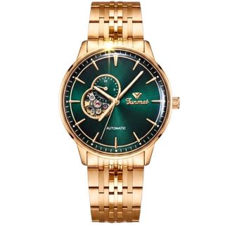 ĐỒNG HỒ NAM CHÍNH HÃNG FUNMEI AUTOMATIC FC2810 MẶT SAPHIRE CONG FULLBOX