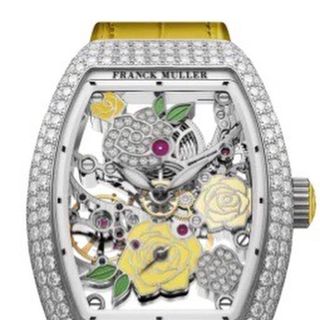 SIÊU RẺ ĐỒNG HỒ NỮ MÁY THUỴ SỸ PRANCK MULLER ĐÍNH ĐÁ MẶT HOA