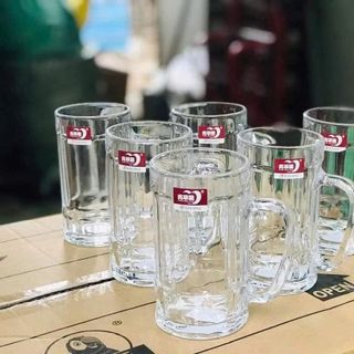 BỘ 6 LY THỦY TINH UỐNG BIA DELI TZ 2738- 1