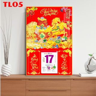 [TTS x Xưởng PN] Lịch Tráng Gương Cao Cấp TL04, TL05, TL06 khổ 60x90 cm