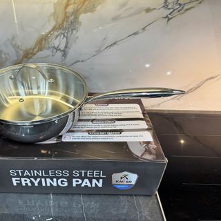 Chảo xào inox Kailer công nghệ nano nhiệt lạnh - có vung, KL-8224, KL-8226, KL-8228...bán sỉ kailer, bán buôn kailer